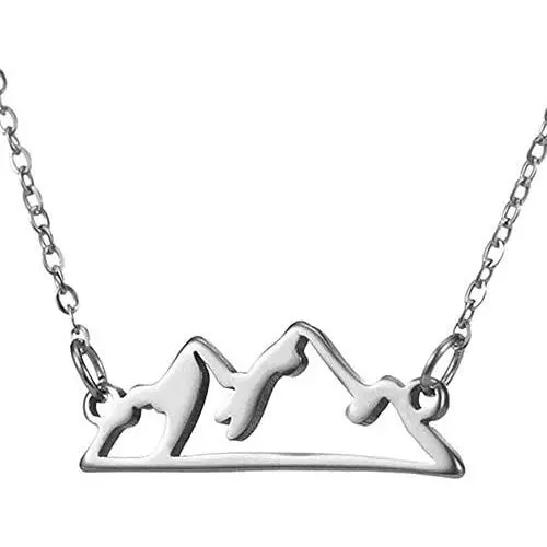 Jude Jewelers Stainless Steel Mountain Style Statment Anniversary Cocktail Party Collar Necklace Jude Jewelers Stainless Steel Mountain Style Statment Anniversary Cocktail Party Collar Necklace