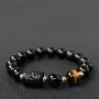 Red Brown Tiger Eye Natural Stone Crystal Beaded Chakra Obsidian Stretch Bracelets for Men Women Protection Luck Prosperity Jewelry Red Brown Tiger Eye Natural Stone Crystal Beaded Chakra Obsidian Stretch Bracelets for Men Women Protection Luck Prosperity Jewelry