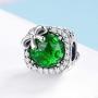 Birthstone Charm for Charms Bracelet 925 Sterling Silver Bowknot Birthday Crystal Charms for Bracelet and Necklace