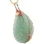 SUNYIK Green Aventurine Teardrop Tree of Life Pendant Necklace,Handmade Copper Wire Wrapped Jewelry SUNYIK Green Aventurine Teardrop Tree of Life Pendant Necklace,Handmade Copper Wire Wrapped Jewelry
