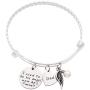 Memorial Necklace I Used to Be His Angel Now Hes Mine Necklace/Bracelet Daddy, in Memory of Loved One Dad