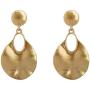 Simple Geometric Drop Earrings Retro Earbob Round Dangles Hoops Women Unique Boho Leaf Earrings Tribal Jewelry