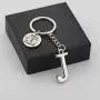 FUSTMW Initial Keychain Alphabet Initial Letter Key Ring Pendant Inspiration Gifts Believe in Yourself and You Will Unstoppable FUSTMW Initial Keychain Alphabet Initial Letter Key Ring Pendant Inspiration Gifts Believe in Yourself and You Will Unstoppable