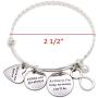Mothers Day Gifts for Mom from Son Daughter Mom Bracelet Ill Love You Forever Mothers Day Jewelry Gift