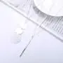FUNRUN JEWELRY 6PCS Long Pendant Necklace Set Bar Circle Leaf Y Necklace Arrow Statement Necklace for Women