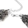Shop LC Tube Seed Bead Tassel Earrings Braided Statement Bib Necklace Prom Jewelry Sets Mothers Day Gifts for Women 20''