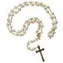 Catholic Beige Rosary Prayer Beaded Jerusalem Cross Crucifix Christ Jesus Necklace Decor with Holy Soil from Jerusalem for Auto Car for Men Women Religious Jewelry Pendant 20.5'' Catholic Beige Rosary Prayer Beaded Jerusalem Cross Crucifix Christ Jesus Necklace Decor with Holy Soil from Jerusalem for Auto Car for Men Women Religious Jewelry Pendant 20.5''