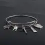 WUSUANED Dental Hygienist Gift DH Caduceus Tooth Toothbrush Toothpaste Floss Stainless Steel Expandable Wire Bangle Bracelet WUSUANED Dental Hygienist Gift DH Caduceus Tooth Toothbrush Toothpaste Floss Stainless Steel Expandable Wire Bangle Bracelet
