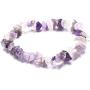 Fuqimanman2020 4 Pcs Natural Gemstone Chakra Crystal Bracelets Adjustable Healing Stretch Reiki Bracelets Set for Women Girls Jewelry