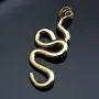GUCY Hip Hop Jewelry Iced Out Gold Dainty Coral Snake Small Serpent Pendant Chain Necklace GUCY Hip Hop Jewelry Iced Out Gold Dainty Coral Snake Small Serpent Pendant Chain Necklace