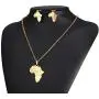 U7 African Jewelry Platinum or 18K Gold Plated Outline Pendant Charm Dangle Drop Earrings Africa Map Necklace Earrings Set U7 African Jewelry Platinum or 18K Gold Plated Outline Pendant Charm Dangle Drop Earrings Africa Map Necklace Earrings Set
