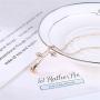 6 Pcs Rose Pendant Flower Necklaces Gold/Silver/Rose Gold Elegant Long Rose Pendant Necklaces for Women Girls Teens Birthday Anniversary Valentines Day Jewelry Gifts