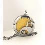 FIKA The Nightmare Before Christmas Jack Skellington Car Air Freshener Diffuser Vent Clip Or Necklace Locket Aromatherapy Essential Oil Great for Travel Pads (Necklace)