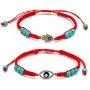 yfstyle Evil Eye Bracelets Good Luck Red String Kabbalah Bracelet for Men Women Hamsa Bracelet with Crystal Turquoise Charms Adjustable Protection Bracelet Gift for Boys Girls Pack of 2 Pcs yfstyle Evil Eye Bracelets Good Luck Red String Kabbalah Bracelet for Men Women Hamsa Bracelet with Crystal Turquoise Charms Adjustable Protection Bracelet Gift for Boys Girls Pack of 2 Pcs
