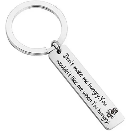 The Hulk Keychain Dont Make Me Hungry You Wouldnt Like Me When Im Hungry Avengers Keychain Comics Avengers Hulk Gift Inspirational Gift The Avengers Gift Jewelry (the hulk KR) The Hulk Keychain Dont Make Me Hungry You Wouldnt Like Me When Im Hungry Avengers Keychain Comics Avengers Hulk Gift Inspirational Gift The Avengers Gift Jewelry (the hulk KR)