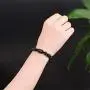 Anti-Swelling Black Obsidian Bracelet - Natural Obsidian Stone Bead Bracelet Couple Men 12mm and Women 10mm Dragon and Phoenix Totem Jewelry Anti-Swelling Black Obsidian Bracelet - Natural Obsidian Stone Bead Bracelet Couple Men 12mm and Women 10mm Dragon and Phoenix Totem Jewelry