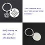 CENWA Supernatural Inspired Jewelry Supernatural Quote My Fandom Will Salt and Burn Your Fandom Keychain SPN Jewelry Gift for Supernatural Fans Sam Dean Winchester Gift