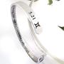 RENYILIN Creative Cuff Bracelet, Zodiac Bracelet, Inspirational Stainless Steel Bracelet for Men and Women