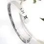 RENYILIN Creative Cuff Bracelet, Zodiac Bracelet, Inspirational Stainless Steel Bracelet for Men and Women