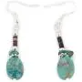 $120 Retail Tag Authentic Made by Charlene Little Navajo Silver Hooks Dangle Natural Turquoise Native American Earrings $120 Retail Tag Authentic Made by Charlene Little Navajo Silver Hooks Dangle Natural Turquoise Native American Earrings