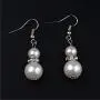 COLORFUL BLING Imitation Pearl Necklace Bracelet Earring Sets Crystal Dangle Pearl Jewelry Sets for Women COLORFUL BLING Imitation Pearl Necklace Bracelet Earring Sets Crystal Dangle Pearl Jewelry Sets for Women