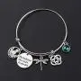 BLEOUK Outlander Gift Sasenach Inspired Jewelry Gift She Believed She Could So She Did Outlander Scottish Thistle Dragonfly Charm Bracelet BLEOUK Outlander Gift Sasenach Inspired Jewelry Gift She Believed She Could So She Did Outlander Scottish Thistle Dragonfly Charm Bracelet
