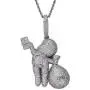 KMASAL Money Bag Cash Men Pendant Necklace Hip Hop Iced Out Bling Lab Diamond Cubic Zircon 18K Gold Plated Chain Necklace Jewelry for Men Women with Stainless Steel Rope Chain KMASAL Money Bag Cash Men Pendant Necklace Hip Hop Iced Out Bling Lab Diamond Cubic Zircon 18K Gold Plated Chain Necklace Jewelry for Men Women with Stainless Steel Rope Chain