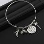 ENSIANTH Dream Princess Bracelet A Dream is A Wish Your Heart Makes When Youre Fast Asleep Nursery Gift