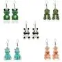 5Pairs Cute Handmade Cartoon Animal Dinosaur Frog Resin Earrings for Women Girl Funny Panda Rabbit Dangle Drop Earrings 5Pairs Cute Handmade Cartoon Animal Dinosaur Frog Resin Earrings for Women Girl Funny Panda Rabbit Dangle Drop Earrings