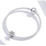 BAMOER 925 Sterling Silver Charms for Pandora Bracelets Cat Dog Bird Star Heart Birthday Cake Beads Charm Jewelry Gifts for Women