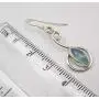 SilverStarJewel 925 Solid Sterling Silver Aqua Blue Chalcedony Earrings 4.1 cm 3.2 Grams SilverStarJewel 925 Solid Sterling Silver Aqua Blue Chalcedony Earrings 4.1 cm 3.2 Grams