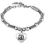 PROSTEEL Allah Bracelet, Muslim Islamic Jewelry Religious Islam Arabic God Charm Stainless Steel Beads Chain Bracelet, fits Wrist from 5.9 to 7.9, Come Gift Box