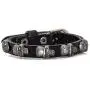 Mgutillart Punk Vintage Alloy Belt Buckle Bracelet Skull Leather Cuff Bracelet Mgutillart Punk Vintage Alloy Belt Buckle Bracelet Skull Leather Cuff Bracelet