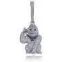 GUCY Iced Out Gold Plated Big Monkey Chain Animal Pendant Necklace Men Stainless Steel Rope Chain GUCY Iced Out Gold Plated Big Monkey Chain Animal Pendant Necklace Men Stainless Steel Rope Chain