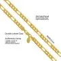 LIFETIME JEWELRY 6mm Figaro Chain Necklace for Men & Women 24k Real Gold Plated LIFETIME JEWELRY 6mm Figaro Chain Necklace for Men & Women 24k Real Gold Plated