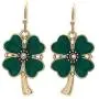 SoulBreezeCollection St. Patricks Day Irish Good Luck Charm Shamrock 4 Leaf Clover Earrings SoulBreezeCollection St. Patricks Day Irish Good Luck Charm Shamrock 4 Leaf Clover Earrings