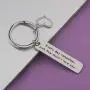 BEKECH Daughter Gift Daughter Keychain Every Day Remember Just How Much I Love You Daughter Jewelry Gift from Mom & Dad BEKECH Daughter Gift Daughter Keychain Every Day Remember Just How Much I Love You Daughter Jewelry Gift from Mom & Dad