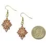 French Bouquet Copper Drop Earrings - Handmade Copper Earrings - Jewelry Gifts for 7th Wedding Anniversary French Bouquet Copper Drop Earrings - Handmade Copper Earrings - Jewelry Gifts for 7th Wedding Anniversary