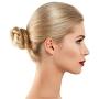 AVORA Gold Heart Creole Hoop Earrings - 10K 3-Tone or 14K/10K Yellow Gold