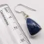 SilverStarJewel Navy Blue Lapis Lazuli tcw 8.5 Earrings 1.2'' 925 Sterling Silver SilverStarJewel Navy Blue Lapis Lazuli tcw 8.5 Earrings 1.2'' 925 Sterling Silver