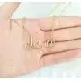 MANZHEN Charm Script Dance Pendant Necklace Girls Gifts MANZHEN Charm Script Dance Pendant Necklace Girls Gifts