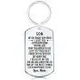Inspirational Gift to Son from Mom Dad- Never Forget How Much I Love You Keychain Jewelry- Christmas Birthday Graduation Gift for Teen Boy Inspirational Gift to Son from Mom Dad- Never Forget How Much I Love You Keychain Jewelry- Christmas Birthday Graduation Gift for Teen Boy