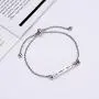 Dainty Personalized Faith Bracelet- LIVE WHAT YOU LOVE-Inspirational Mottos Engraved,Adjustable Cuff Jewelry Encouragement Gifts For Female friends