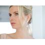 Mariell Rose Gold & Clear Crystal Teardrop Chandelier Dangle Earrings for Weddings, Prom & Bridesmaids