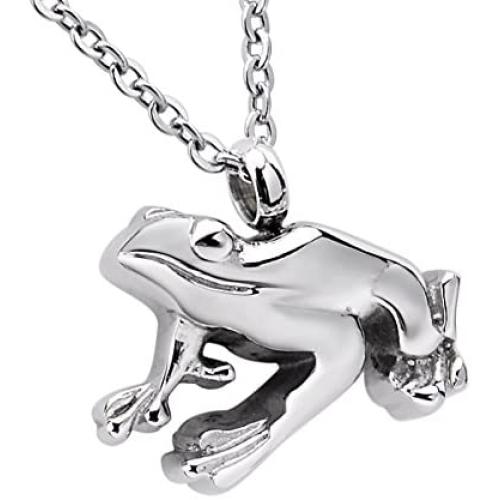 KY Urn Necklaces for Ashes for Women Memorial Charms Pendant Stainless Steel Keepsake Cremation Jewelry