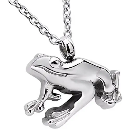 KY Urn Necklaces for Ashes for Women Memorial Charms Pendant Stainless Steel Keepsake Cremation Jewelry
