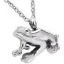 KY Urn Necklaces for Ashes for Women Memorial Charms Pendant Stainless Steel Keepsake Cremation Jewelry