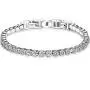 Jude Jewelers Stainless Steel Cubic Zircon Eternity Wedding Statement Strand Link Bracelet Jude Jewelers Stainless Steel Cubic Zircon Eternity Wedding Statement Strand Link Bracelet