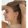 Gold Huggie Hoop Earrings for Women, Hypoallergenic S925 Sterling Silver Post 14K Gold Plated Sunburst Drop Spike Butterfly Star Turquoise Dangle Small CZ Huggie Hoop Earrings Jewelry Gifts for Women