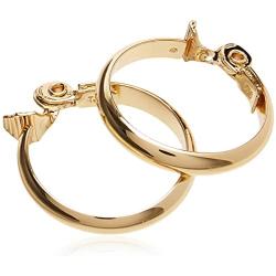 Anne Klein Clip Hoop Earrings